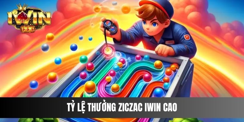 Tỷ lệ thưởng Ziczac IWIN cao